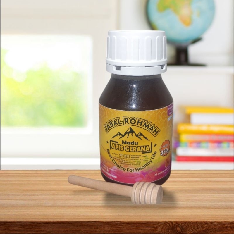 

Madu Apis Cerana 350 Gram Jabal Rohmah - Madu Segar Mentah Murni 100% Pure Raw Honey Grade A