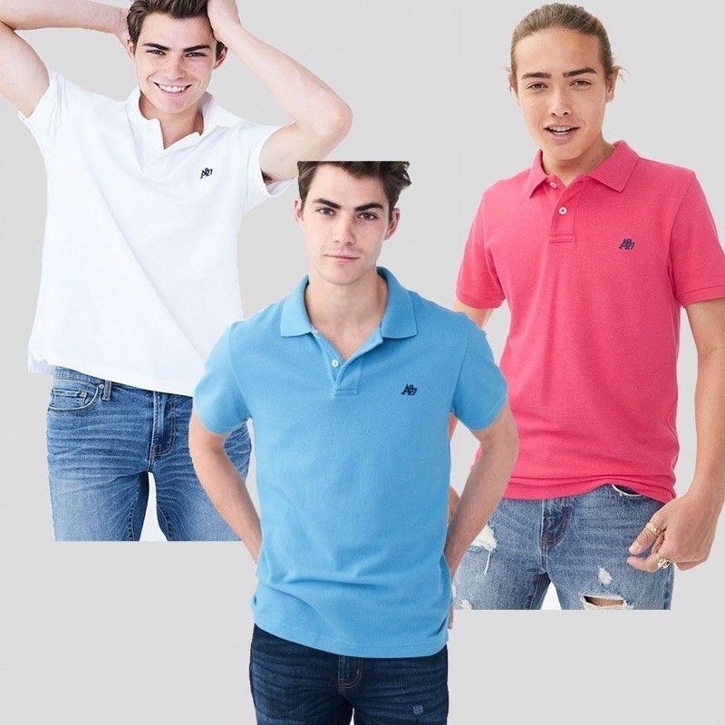 A87 Aeropostale Men Polo Shirt(Dewasa)