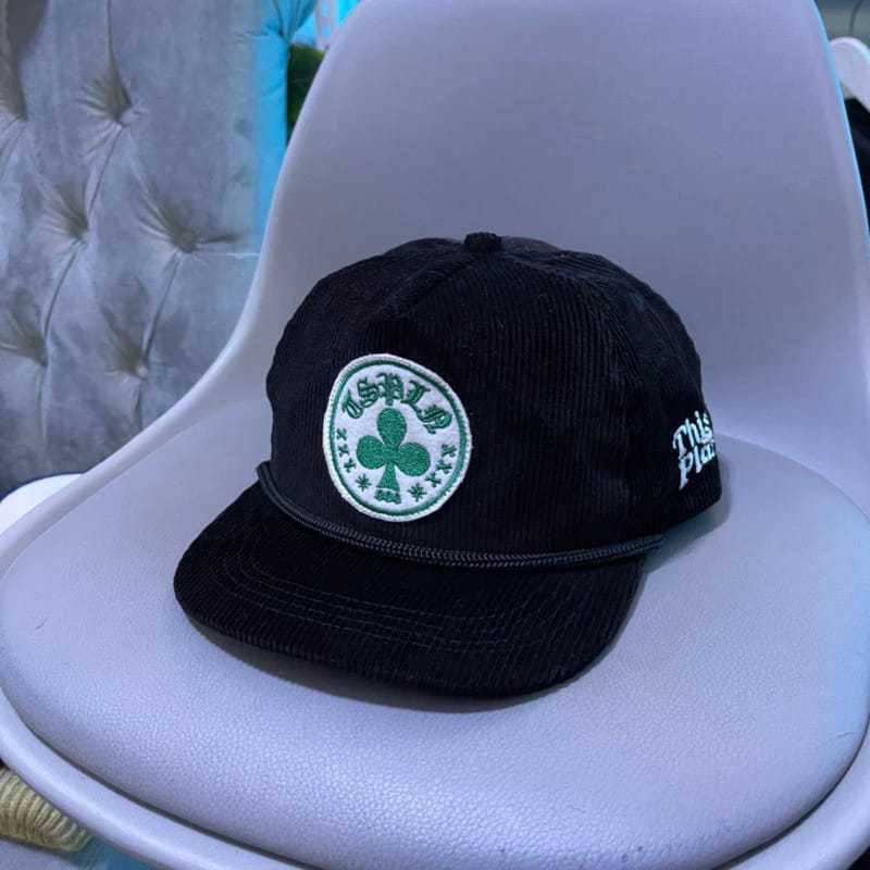 TERBARU 2024 snapback Topi Snapback Korduroy Tebal Pria Wanita Visor Lurus Strap Belakang snapback k