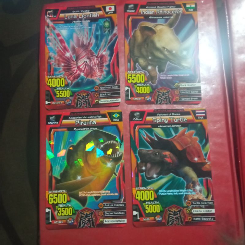 Great Animal Kaiser & Strong Animal Kaiser Common Card (Fighter Card)