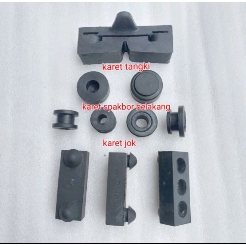 Paket karet body honda CB 100 125 Versi Racing Herek