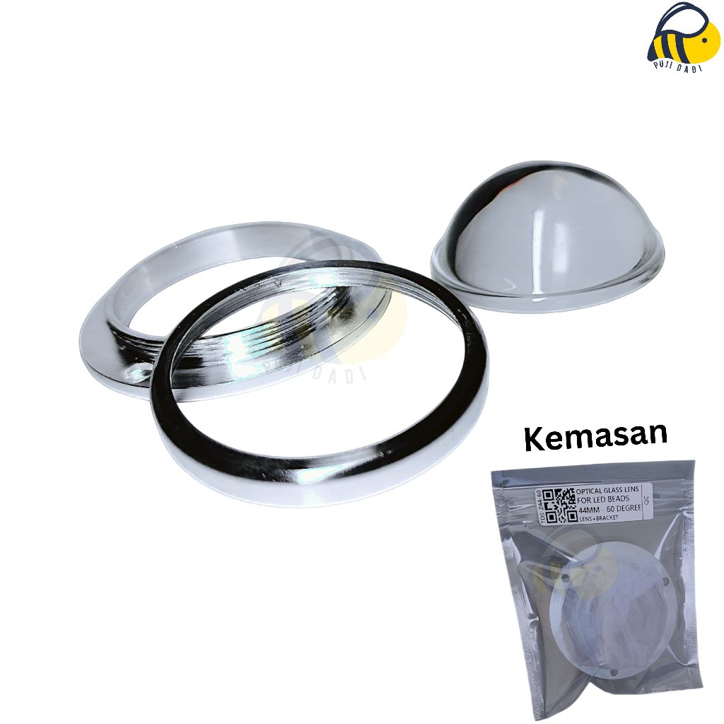 LED Lensa HPL Untuk DIY Lampu Sorot Penerangan Lensa Convex Proyektor