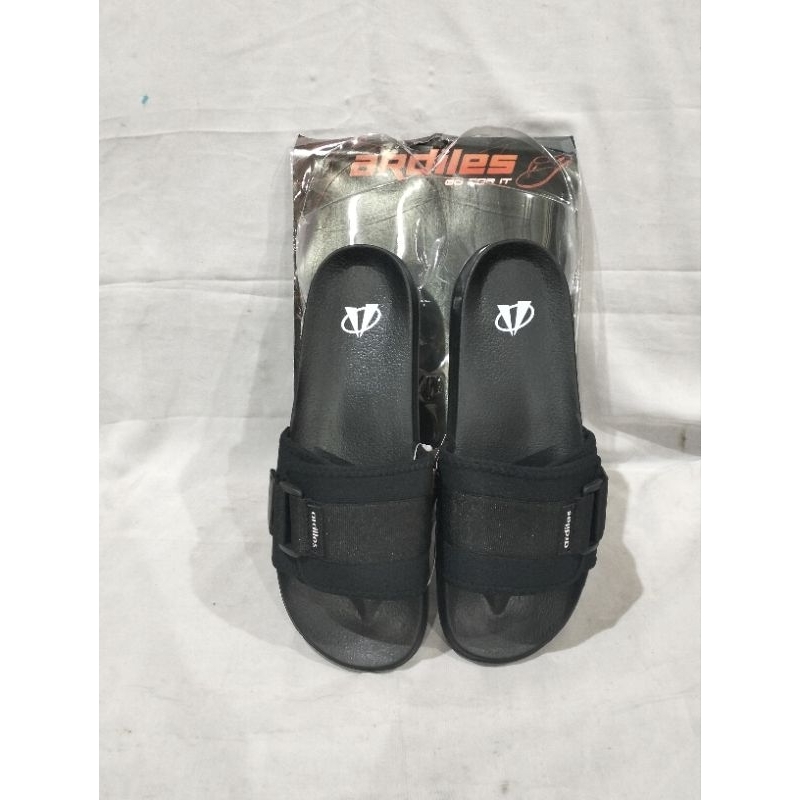 Sandal slide kasual pria ARDILES ORIGINAL EP 046 HITAM
