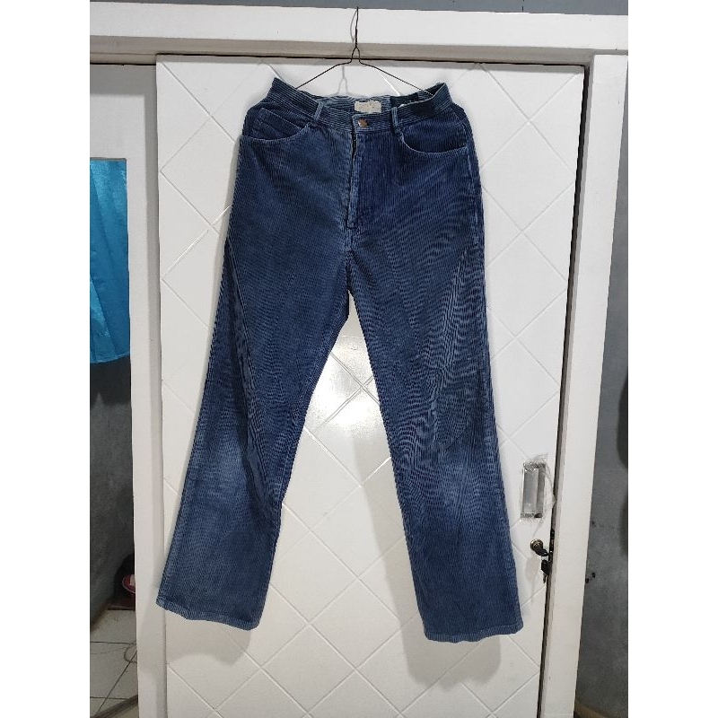 celana corduroy second