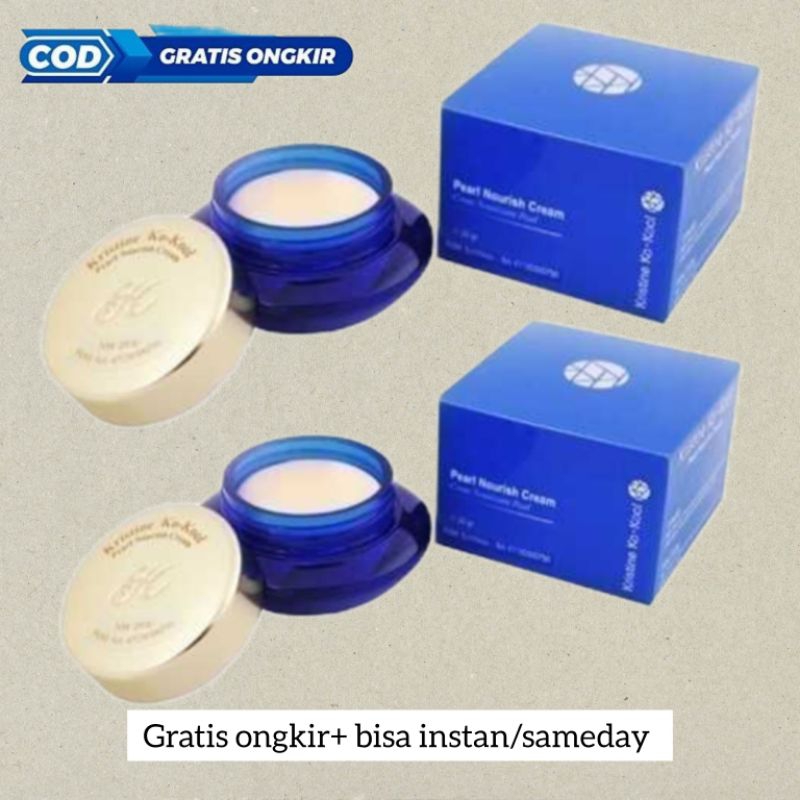 Kristine Ko Kool Pearl Nourish Cream Refreshing Cream KK Indonesia Ori