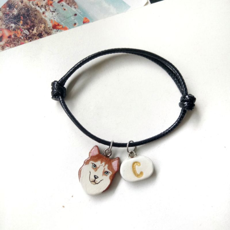 Custom Order | Handmade clay bracelet by Swieart