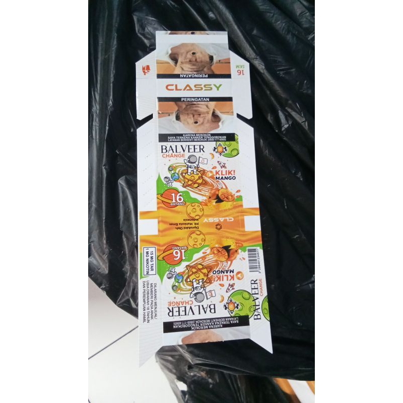 

STICKER GOODIE BAG MANGO ORIGINAL