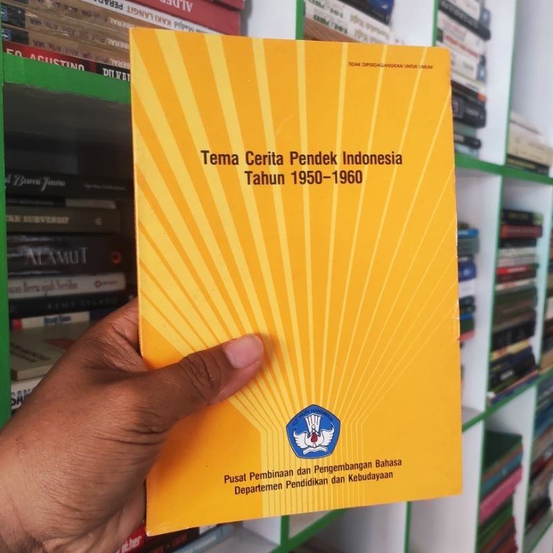 (ori) buku tema cerita pendek Indonesia tahun 1950-1960