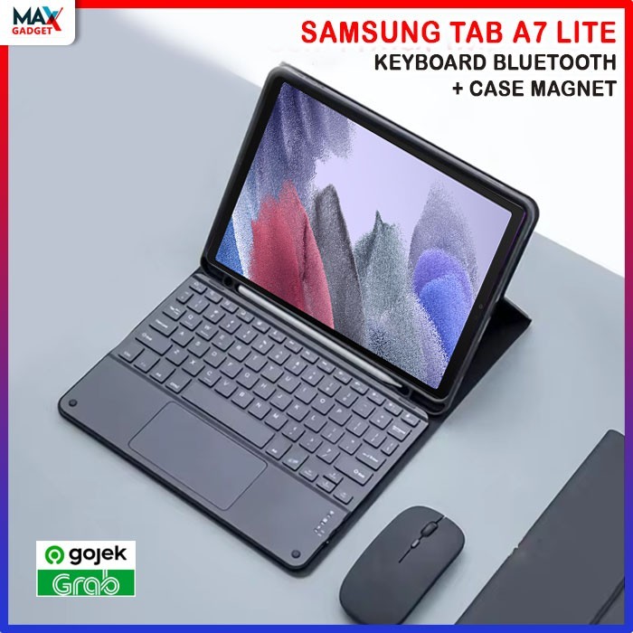 SAMSUNG Galaxy Tab A7 Lite / A9 8.7 Inch 2021 SM T225 X110 Wifi SET Touchpad Wireless Keyboard Bluet