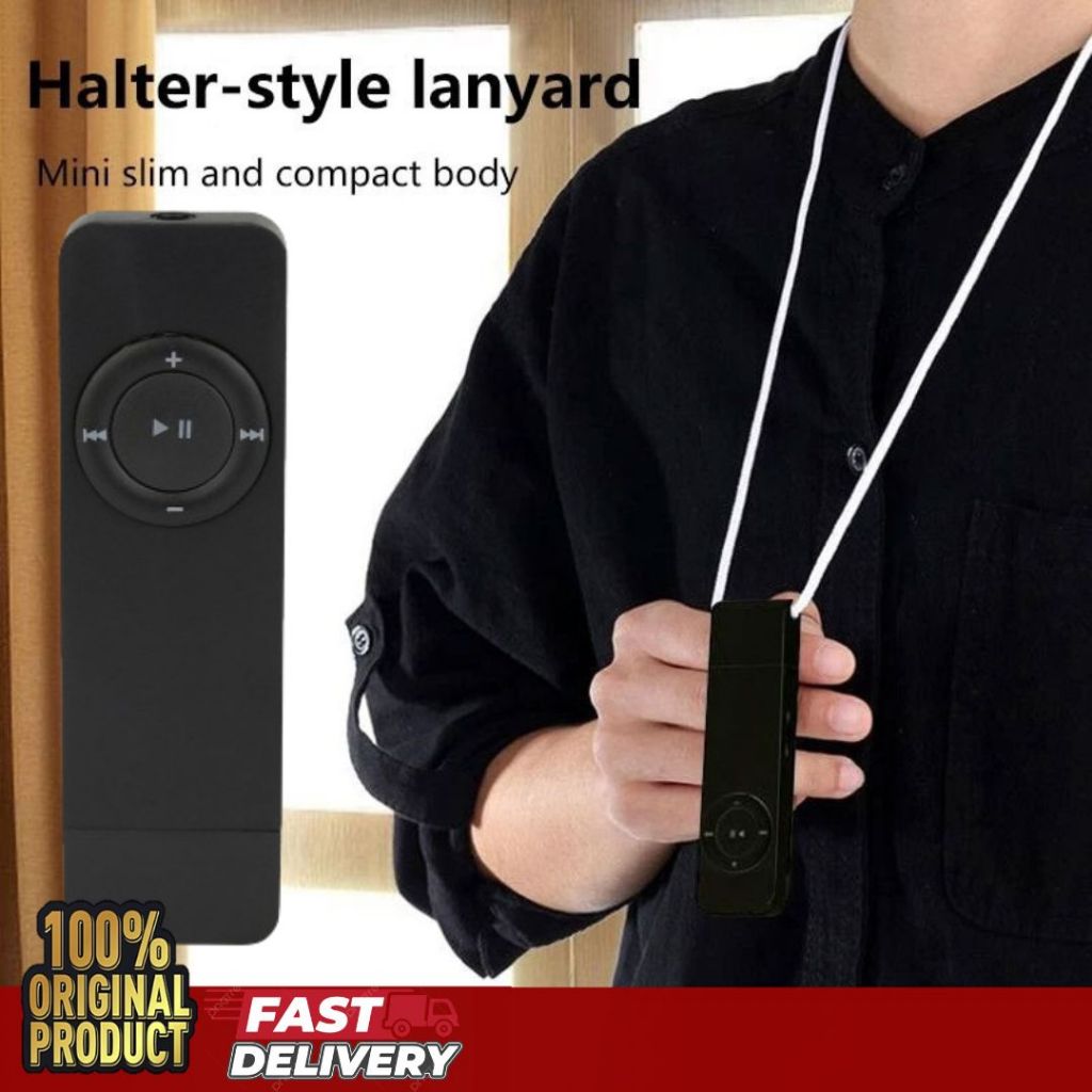 Pemutar Musik Mp3 Mini Player Lagu Kecil Portable Micro SD TF Card Murah Terbaik