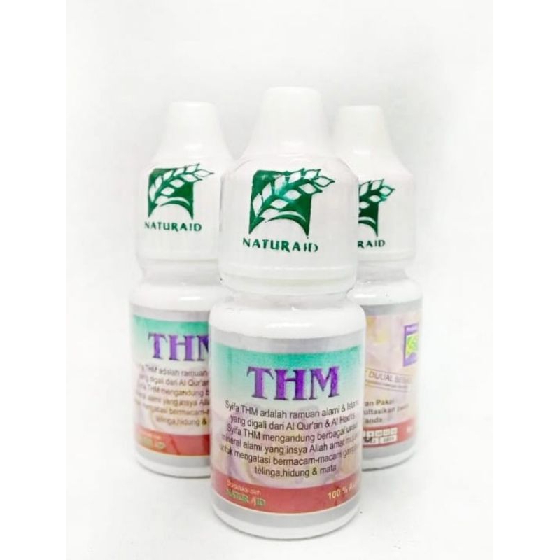 THM herbal tetes Telinga Hidung Mata - Original ( Asli 100% )