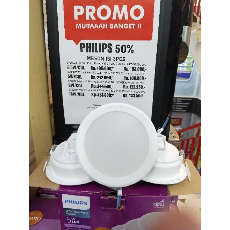 Philips Downlight 5watt