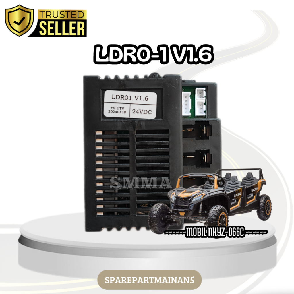 SMA5 || Receiver Modul LDR01 V1.6 24V Tipe Mobil NKYZ-066C Mobil Mainan Aki Anak