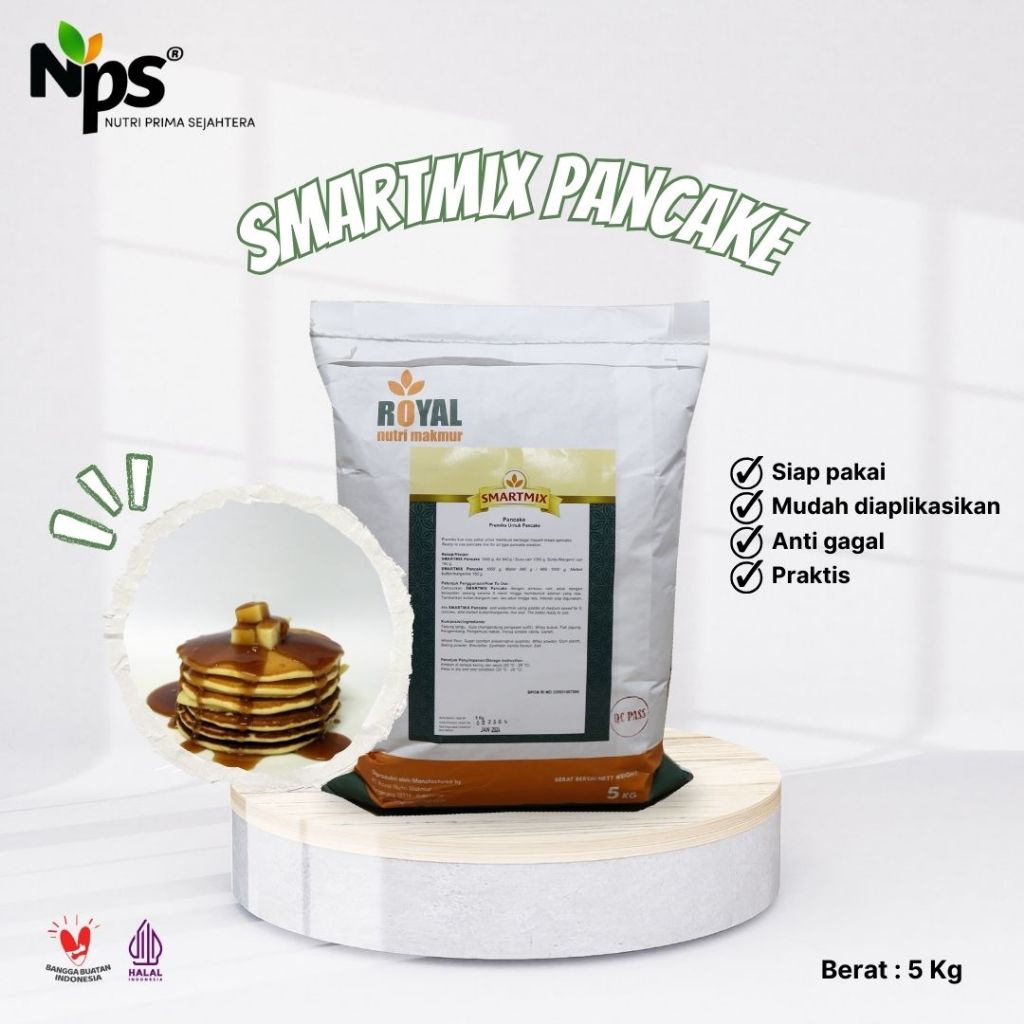 

SMARTMIX Pancake / Tepung Premix Pancake