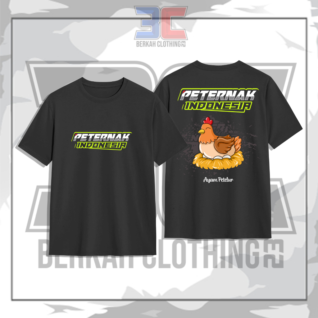 Baju Kaos Peternak Ayam Petelur Indonesia
