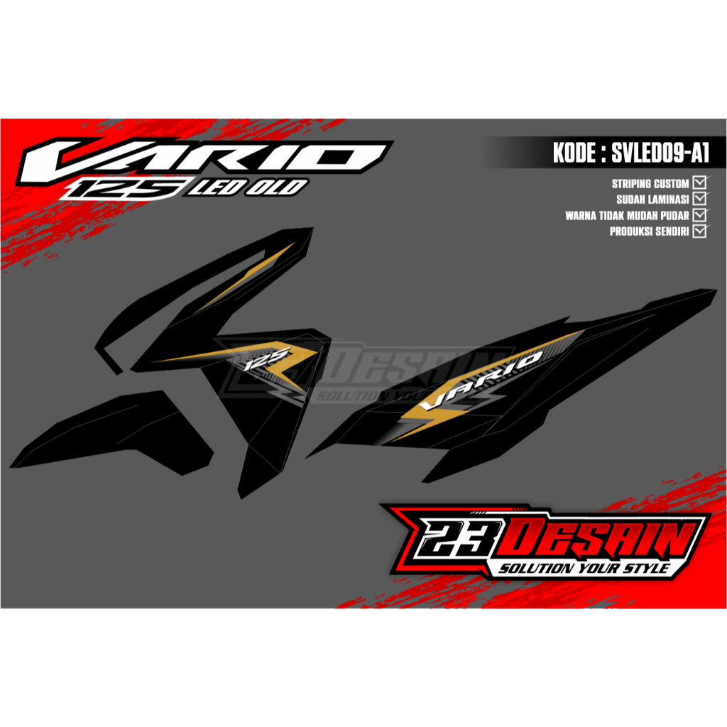 striping vario 125 led old malaysia striping vario new striping click malaysia sticker malaysia vari