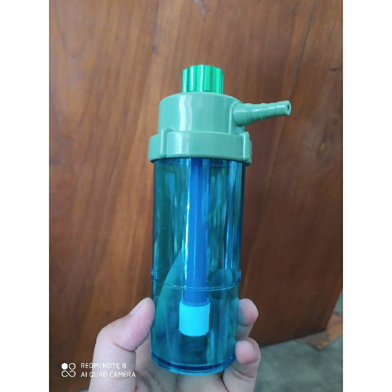 TABUNG AIR REGULATOR OKSIGEN / BOTOL HUMIDIFIER REGULATOR OKSIGEN