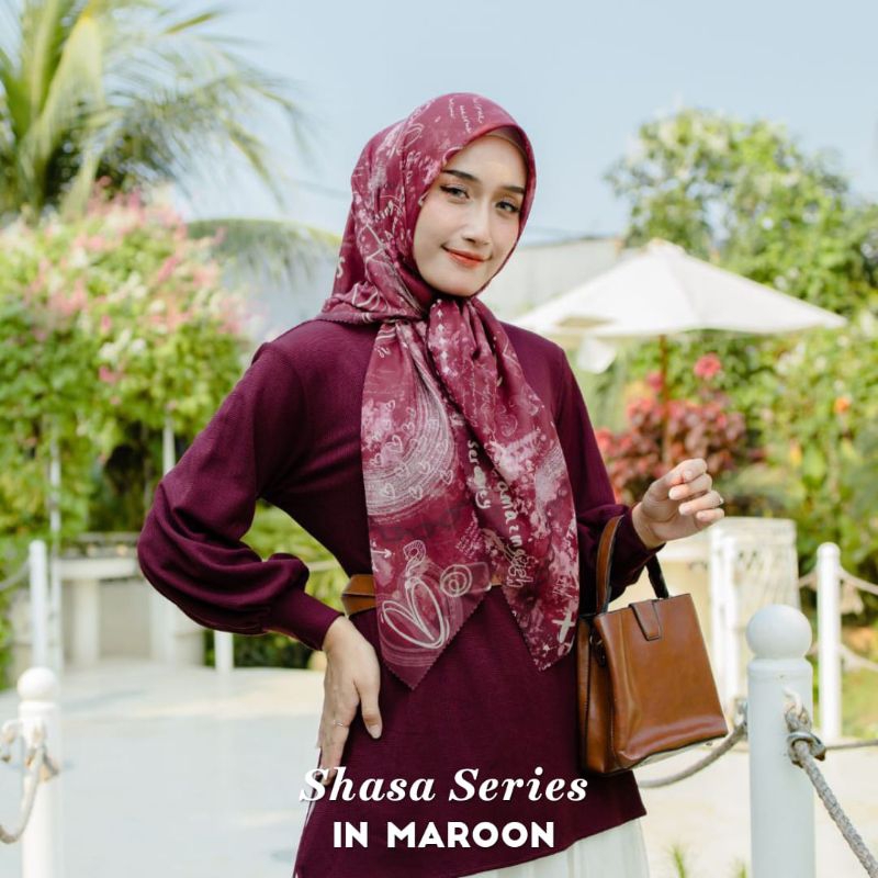 (COD) Segiempat Shasa Series by Shasa Scarves