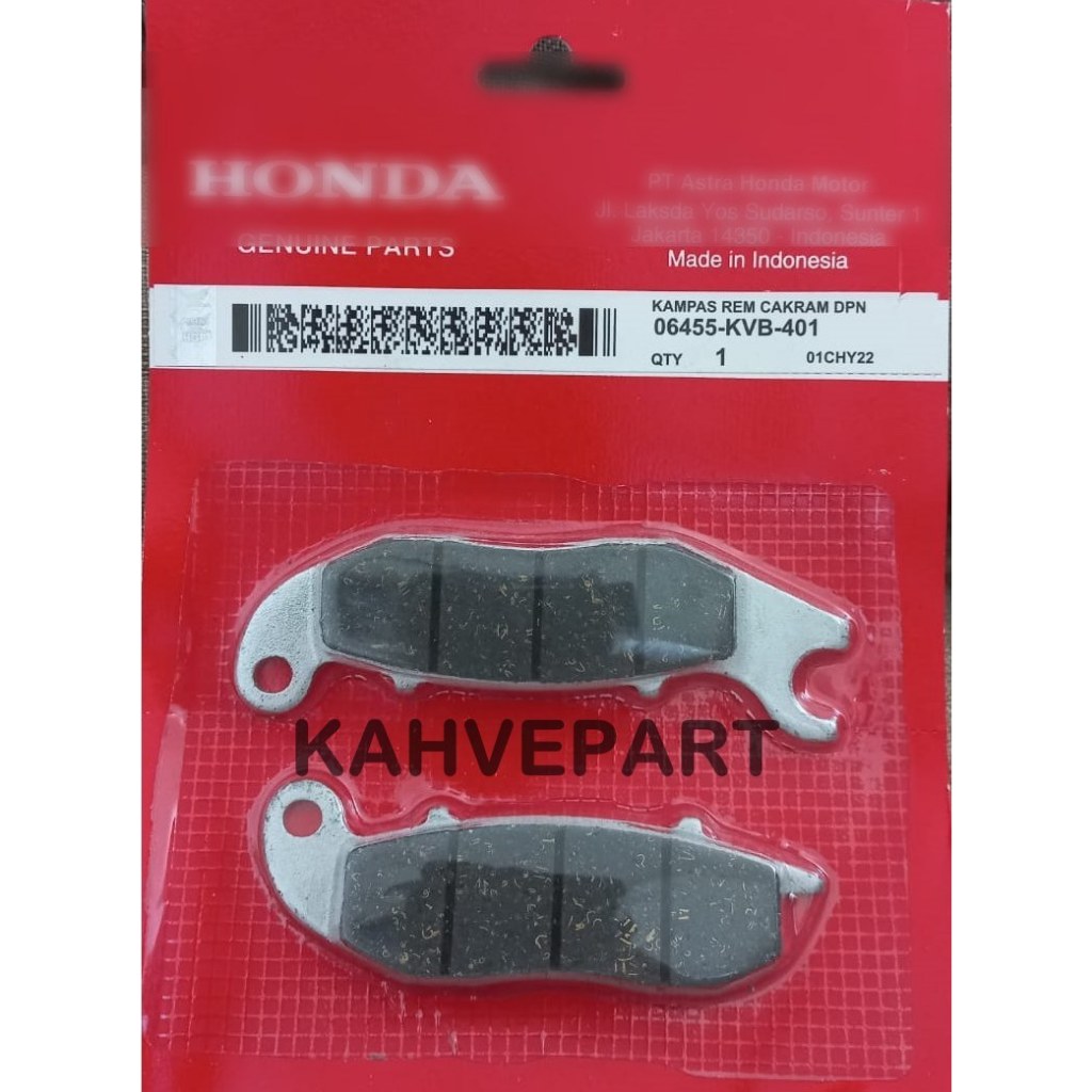 HONDA KAMPAS REM CAKRAM DEPAN 06455-KVB-401