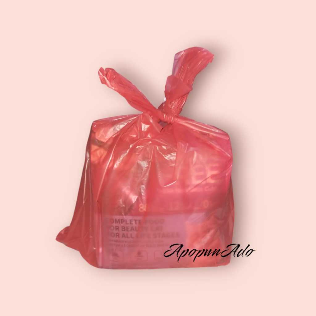 

packing menggunakan plastik atau karung.d