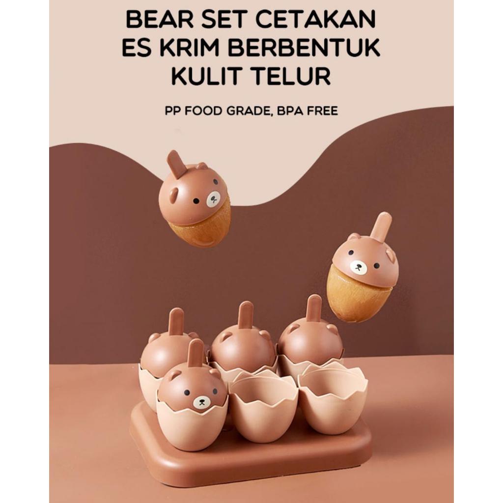 BEAR SET CETAKAN ES KRIM // CETAKAN ES KRIM