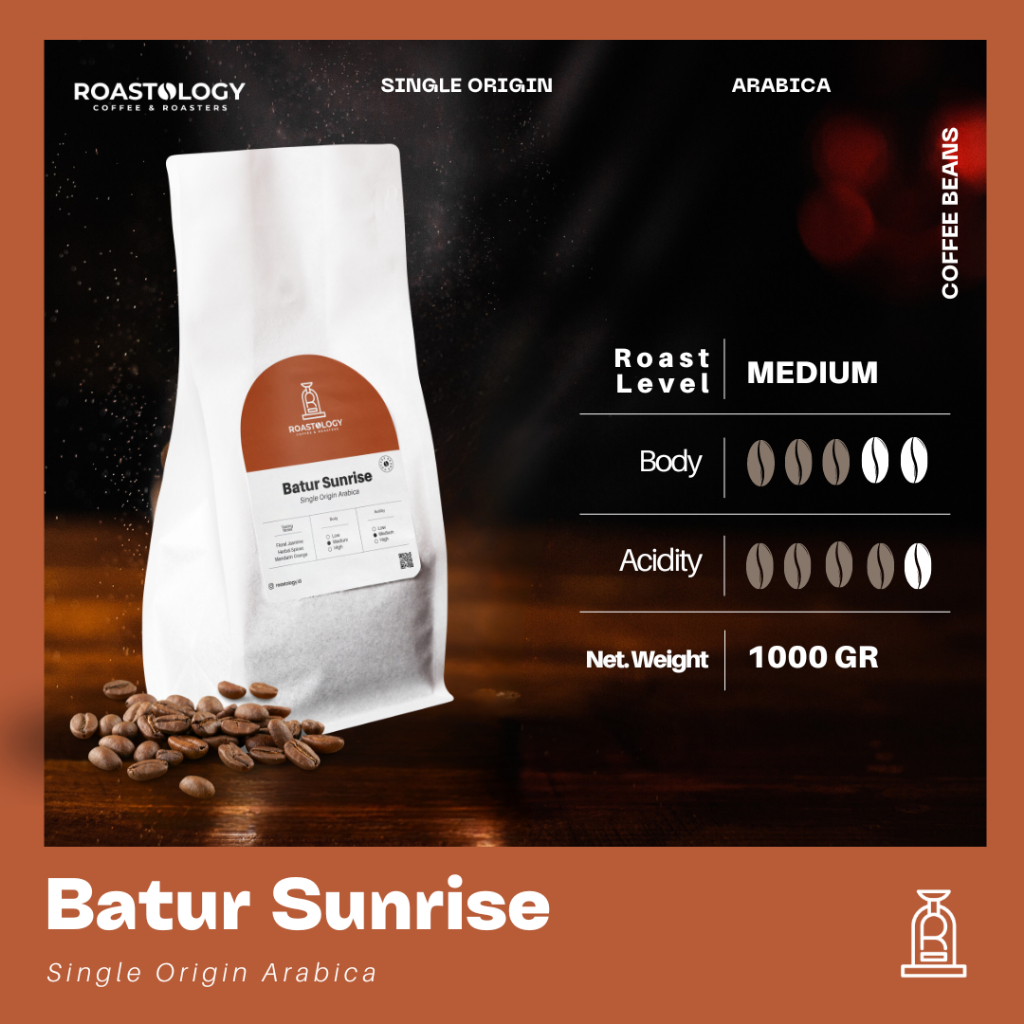 

Bali Kintamani No.1 Grade Arabica 1kg Biji Kopi Coffee Beans ROASTOLOGY