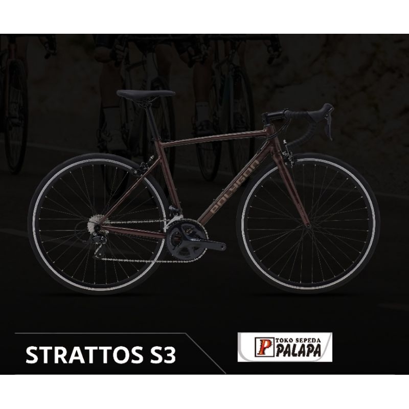 Sepeda Balap 700C Polygon Strattos S3 ROADBIKE Road Bike S 3
