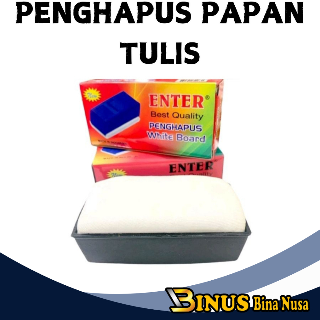 

Penghapus Papan Tulis/Whiteboard Kecil Enter 802