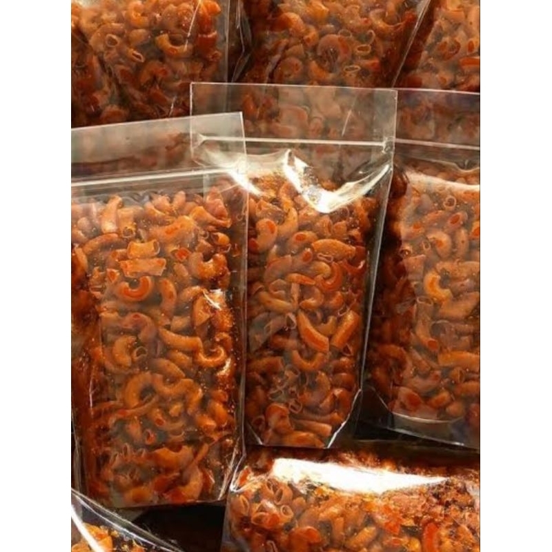 

MAKARONI pedas daun jeruk 1KG renyah