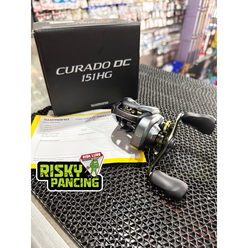 REEL BC BAITCASTING SHIMANO CURADO DC 151HG