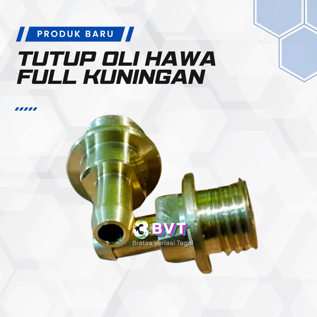 Tutup Oli Hawa Racing Full Kuningan Tutup Bawah Oli Motor Racing