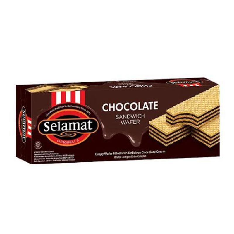 

SELAMAT Chocolate Sandwich Wafer 145g