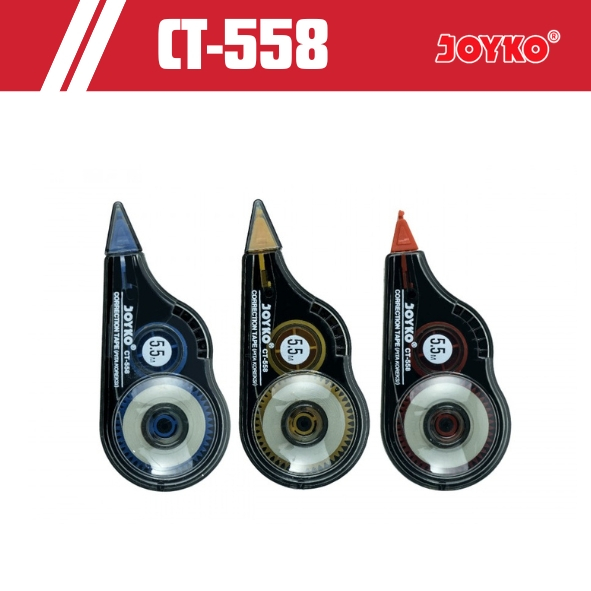 

Correction Tape Joyko CT-558 / Tip Ex Pita Kertas Joyko CT-558