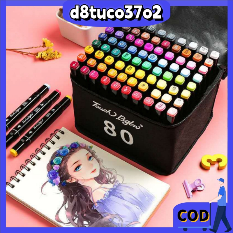 

Spidol Sketch Marker 80 Warna Sketsa Spidol Umum General Marker Set Animation Markers