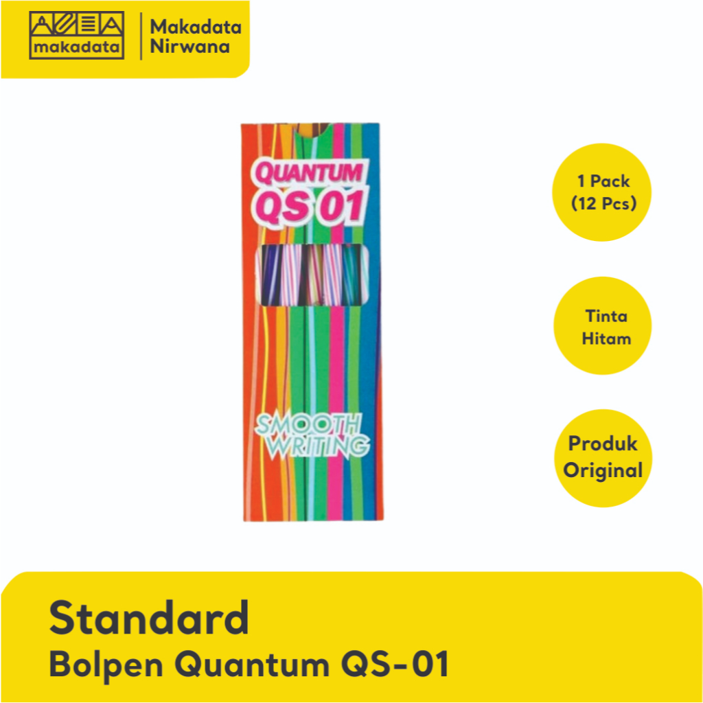 

QUANTUM BOLPEN/BULPOINT/PULPEN QS-01 (1 PACK)