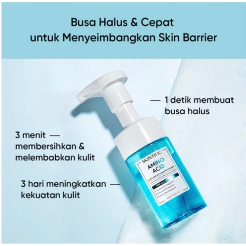 SKINTIFIC AMINO ACID CLEANSING MOUSSE