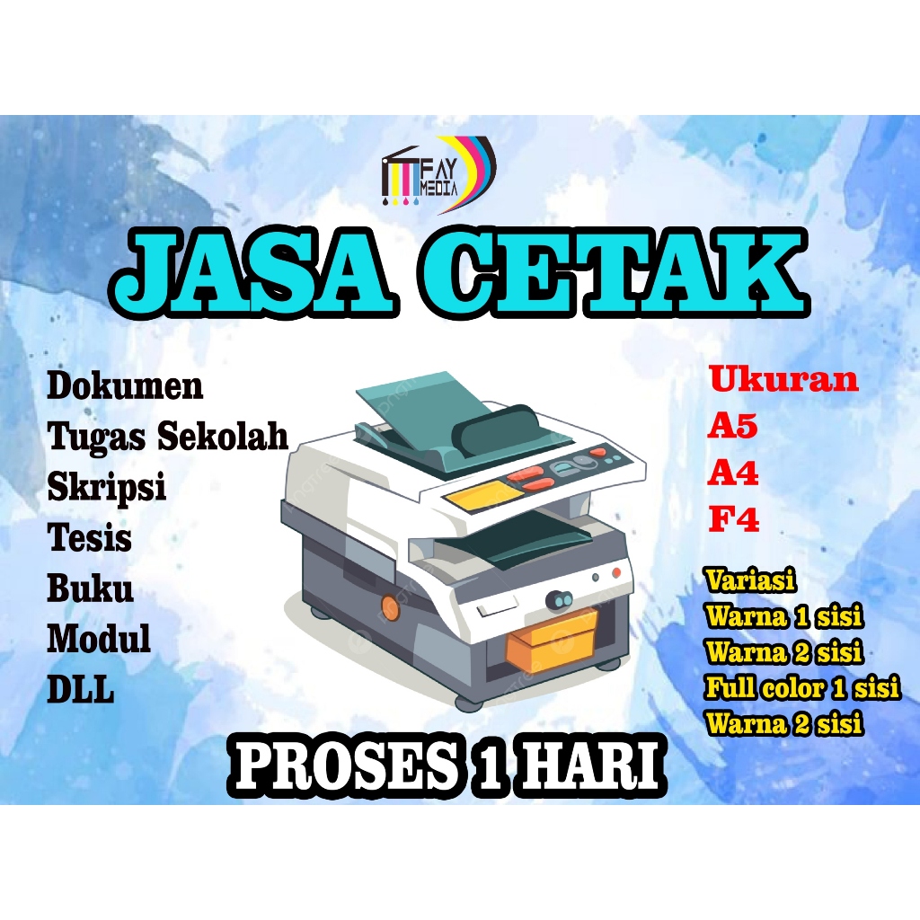 

Jasa Cetak Print Dokumen Warna Murah