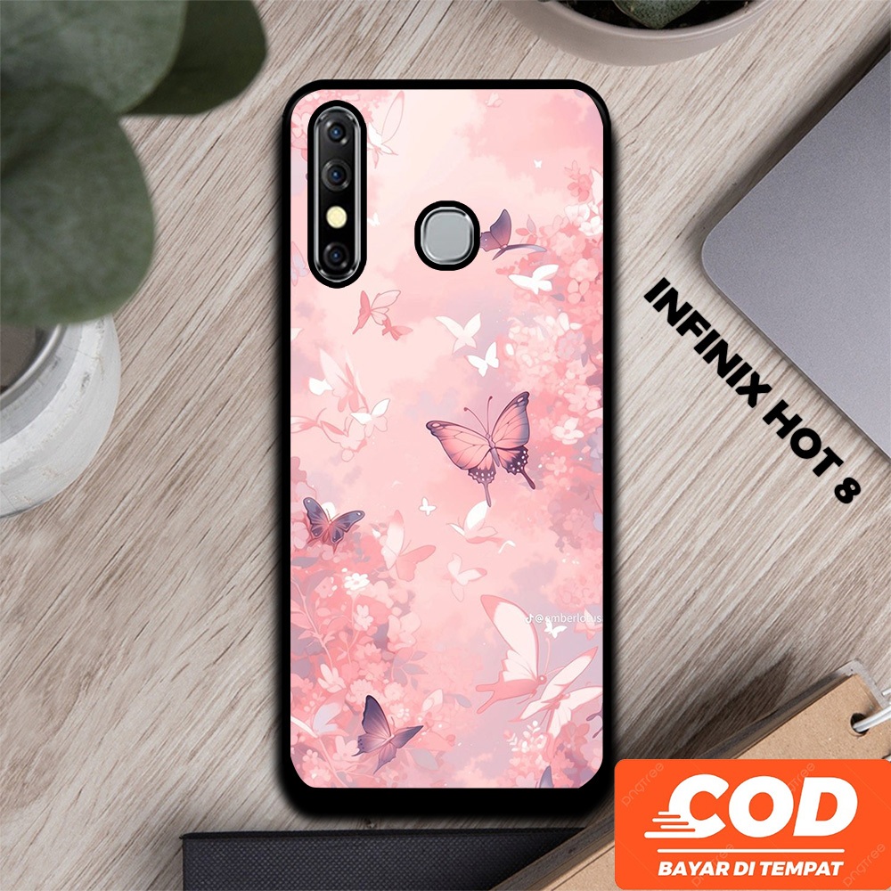 [A70] CASING HANDPHONE INFINIX HOT 8 - CASING INFINIX HOT 8 - CASING FASHION VIRAL - CASE AESTHETIC 
