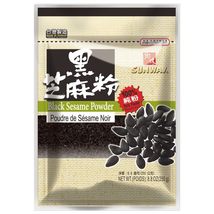 

SUNWAY Black Sesame Powder 250g [Bubuk Wijen Hitam]