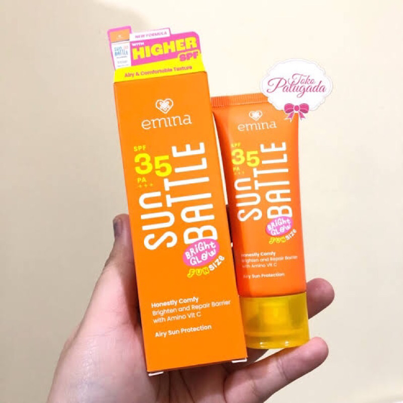 [Sunscreen] Emina Sun Battle SPF 35 PA+++ | 50ml & 23ml