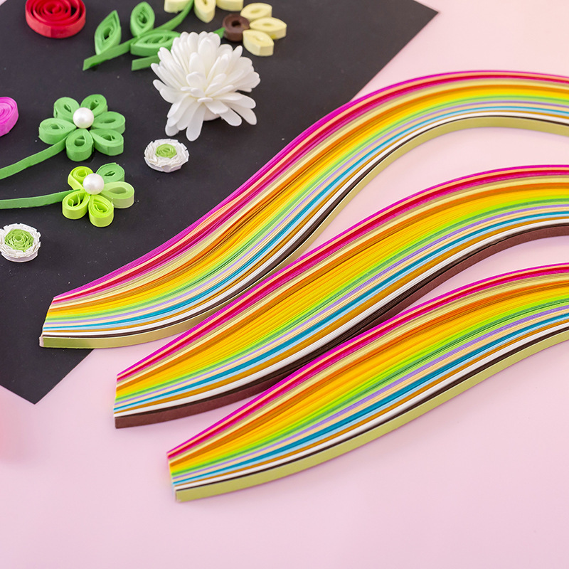 

Kertas Gulung Quiling Art Quiling Paper warna warni Paper Craft Kerajinan Tangan