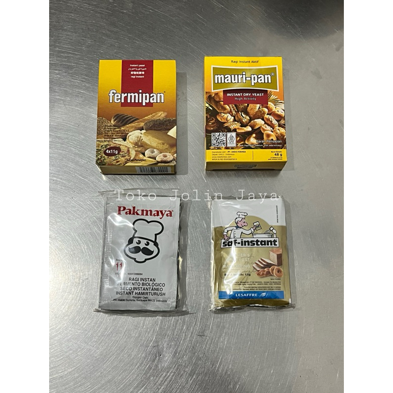 

4 sachet ragi instan / instant yeast