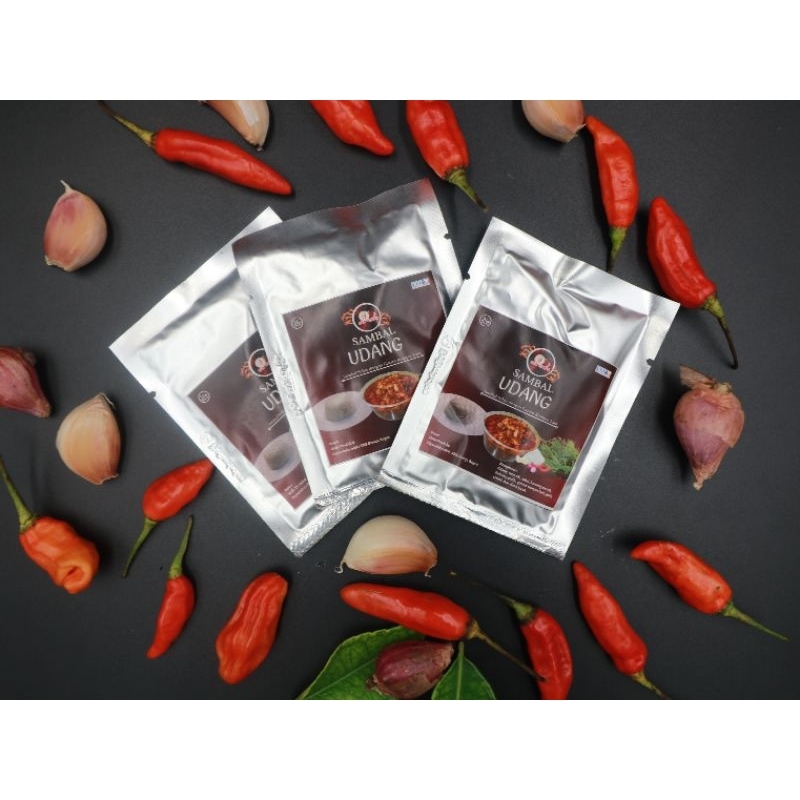 

Sambal Saset Spesial – Varian Cumi, Udang, & Teri | Sambal Pedas Gurih Praktis