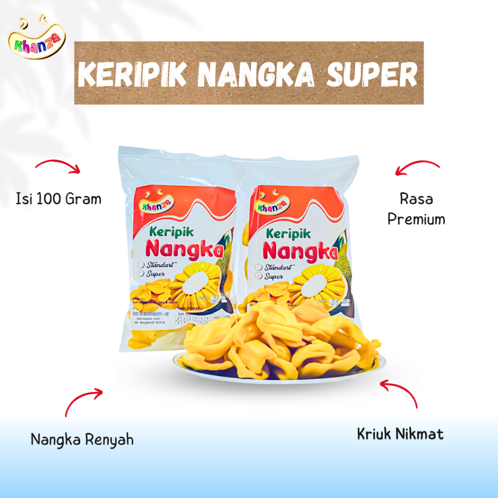 

Keripik Nangka SUPER PREMIUM 100gr Khas Kota Wisata Batu