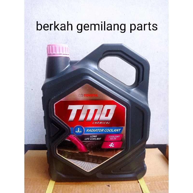 Air Radiator Coolant 30/70 dan Coolant 50/50 TMO 4L
