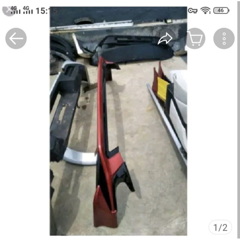 bodykit bumper depan Yaris new 2021-2023