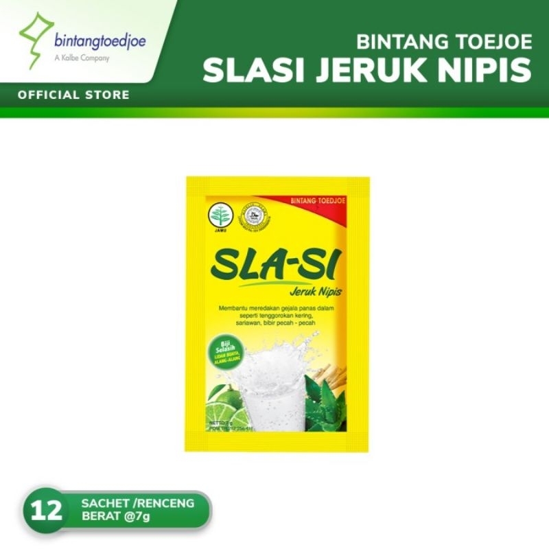 

SLASI Jeruk Nipis 1 renteng 12 pcs