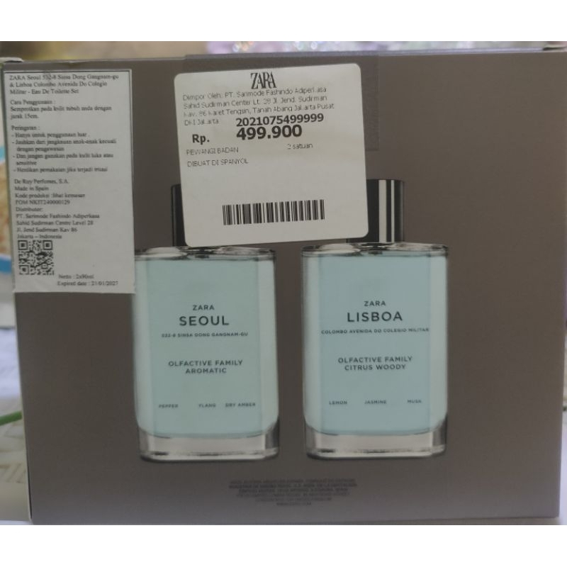 parfum Zara ORI