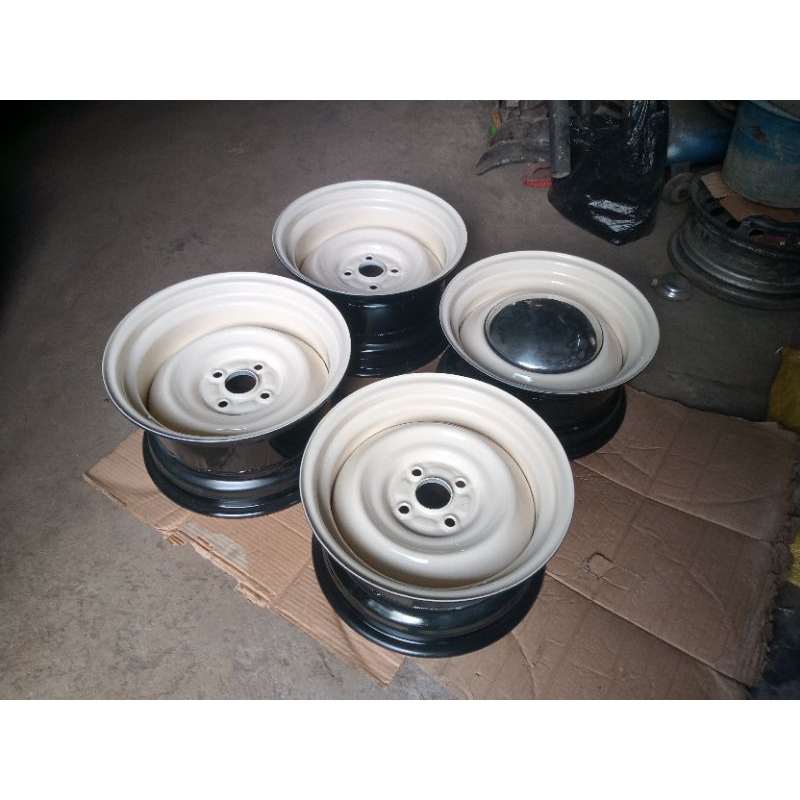 velg kaleng custom r14 + dopmoon