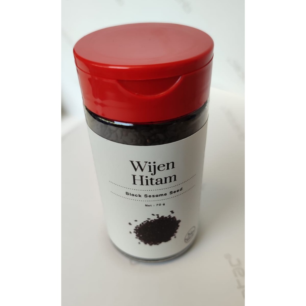 

Wijen Hitam / Black Sesame Seed 70 Gr Rempah Bumbu Masak Dapur